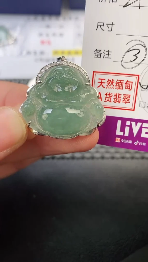 翡翠银S925镶嵌颈饰风**尘吊坠