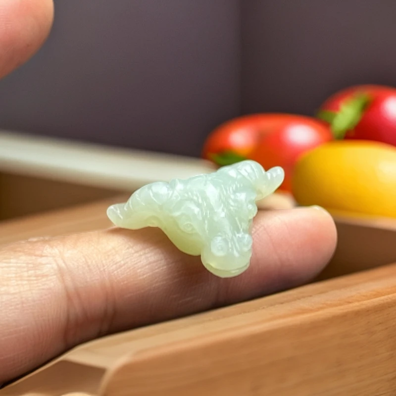 宜盛合和田玉手工精雕牛头扭转乾坤挂件配饰吊坠节日礼物