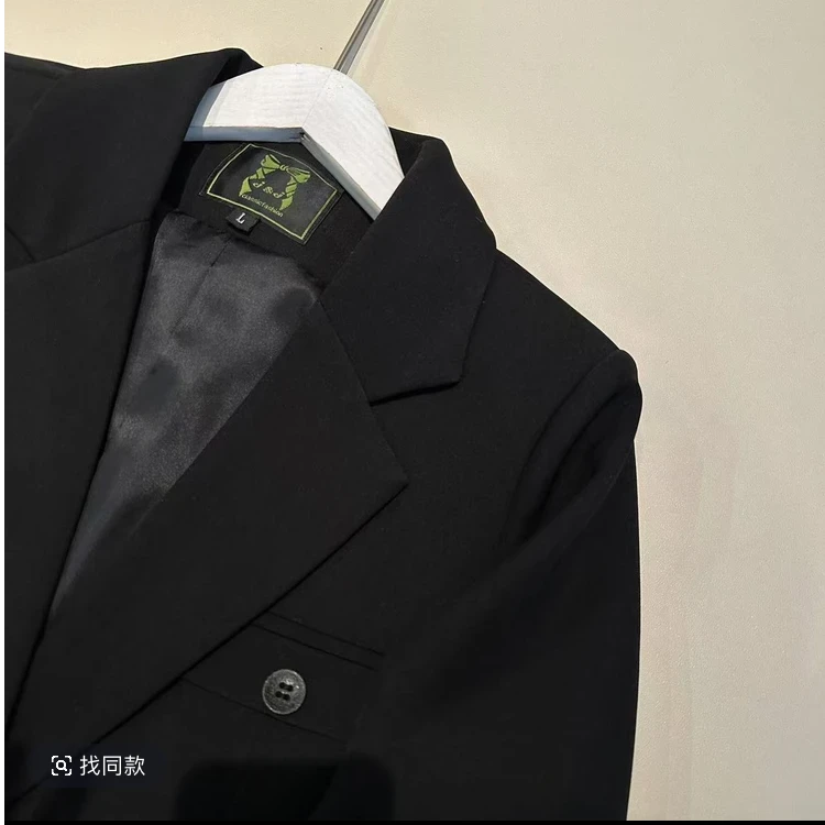 《姚家优麦汇》Y5176早春新款设计感时尚女士百搭西装外套休闲女款