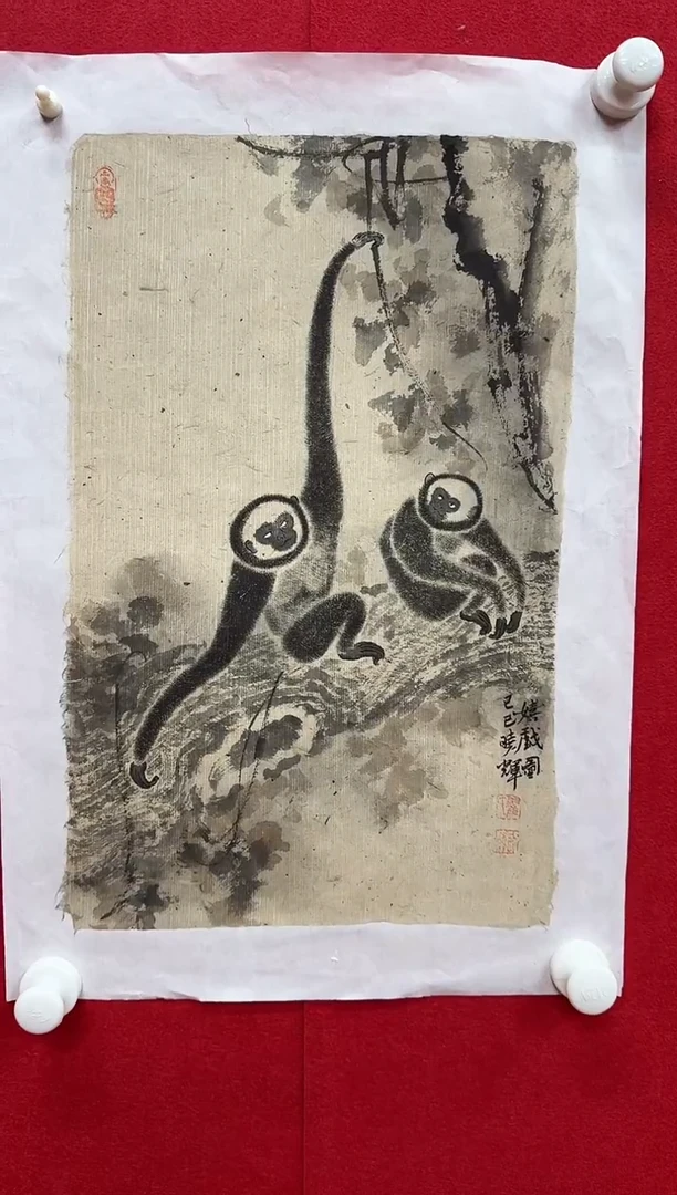 国画z天津人美-翟晓辉国画1平尺