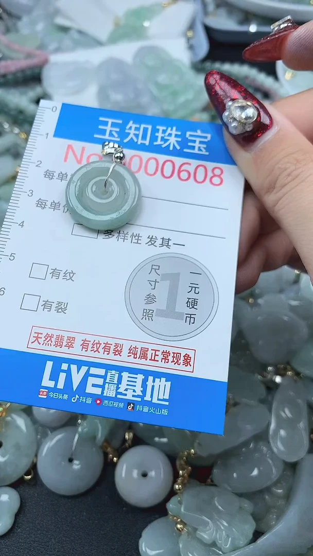 颈饰未镶嵌翡翠608