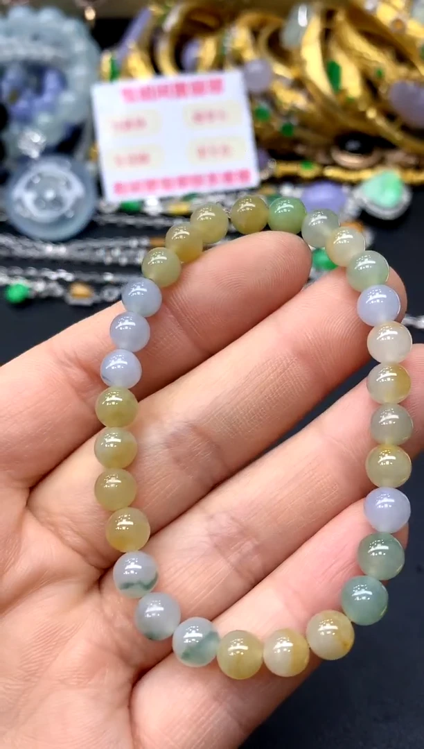 未镶嵌手链翡翠121-中国好珍宝