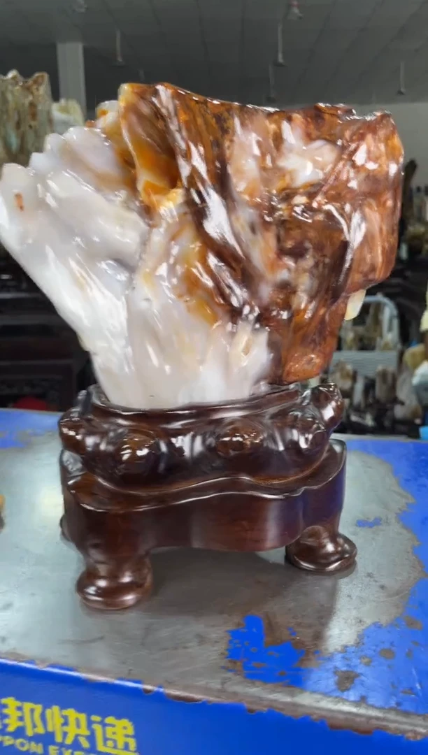硅化玉摆件未镶嵌38