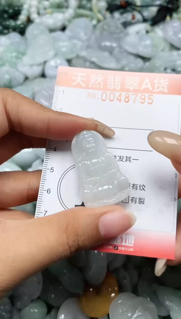 翡翠未镶嵌颈饰闪购0048795