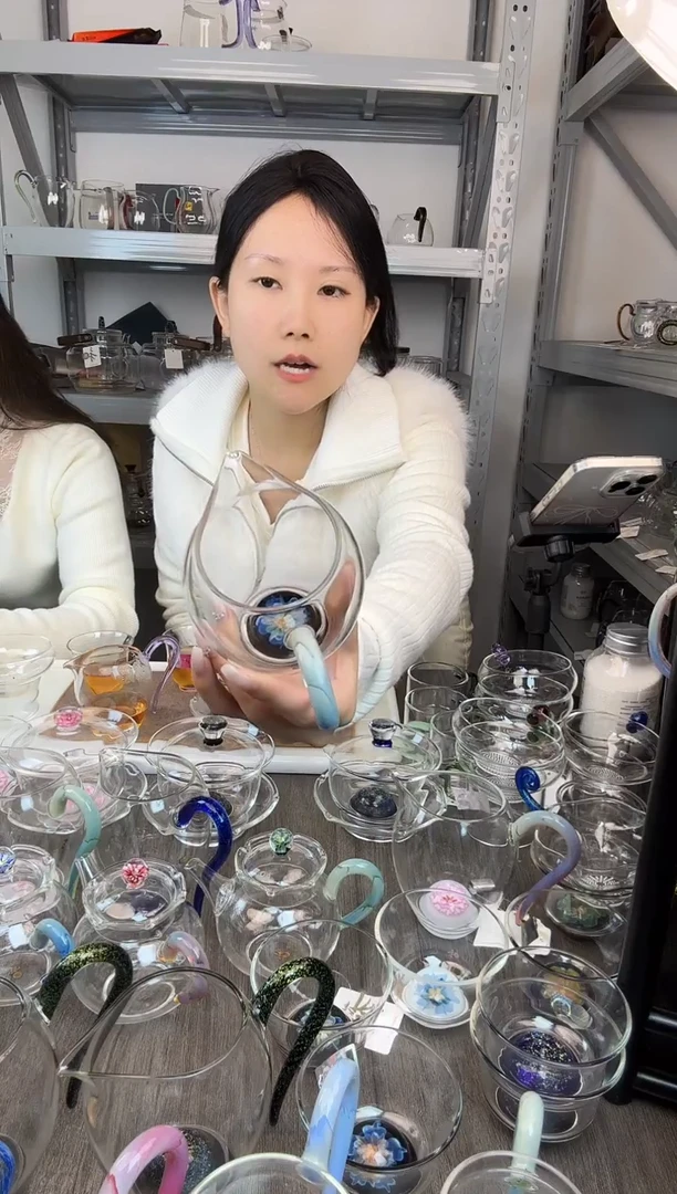 手工艺品玻璃禾器涵韵凤玉怡然普通盒