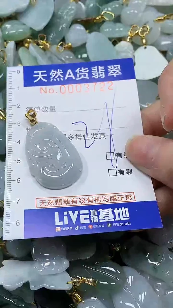 颈饰未镶嵌翡翠纯天然a货翡翠