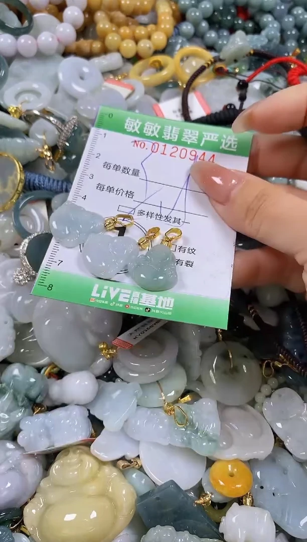 【闪购商品】翡翠颈饰未镶嵌闪购0120944多样性发其一