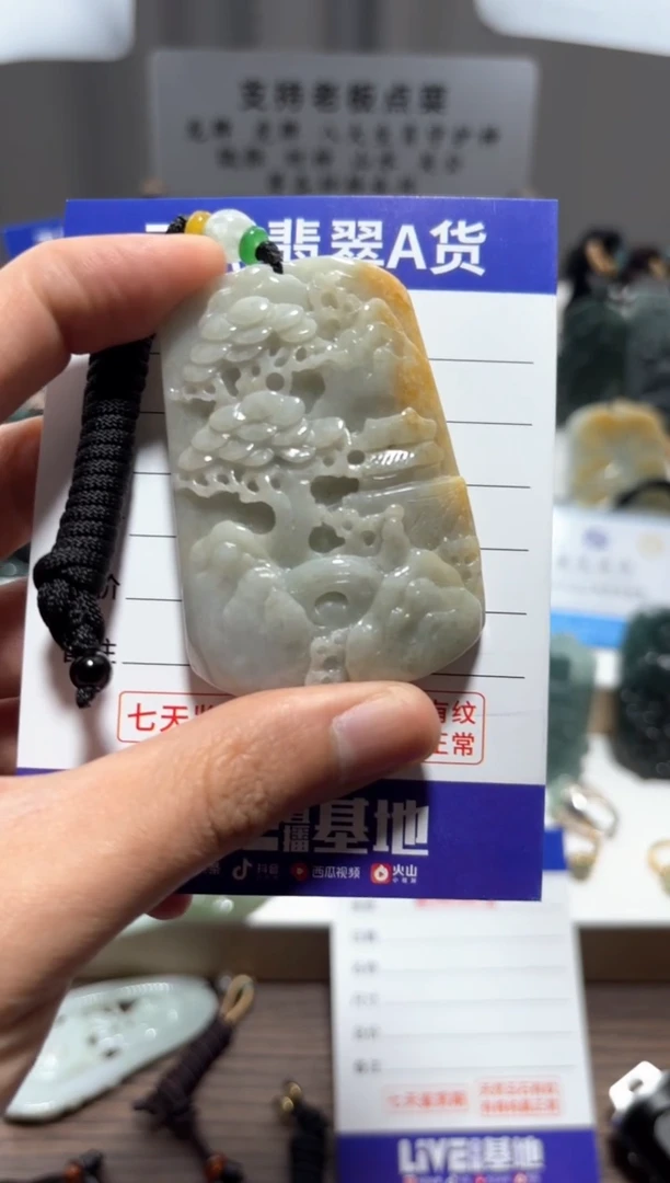 【闪购商品】翡翠颈饰未镶嵌 翡翠  未镶嵌