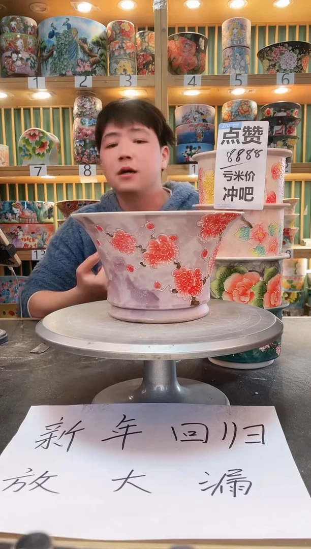 【闪购商品】瓷片默认微瑕一物一拍0209-124