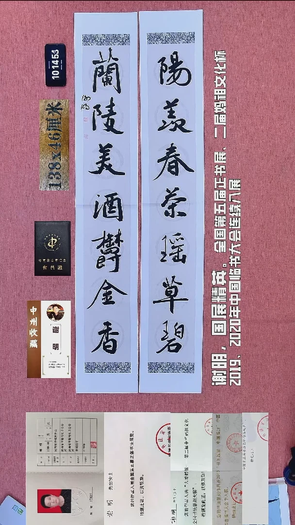 书法238    谢老师书法作品