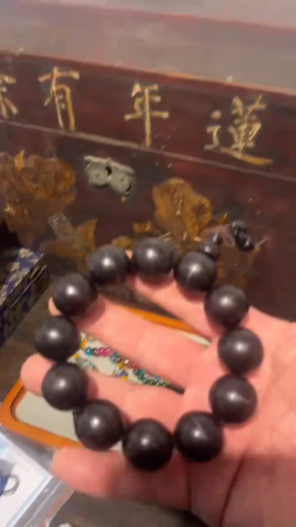 陶直播精选-----檀木大卡手串