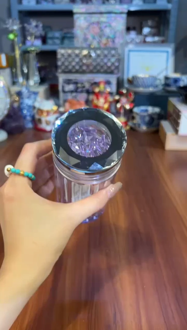 42威众炫彩水晶杯280ML-紫