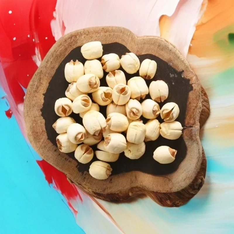 正宗通心白莲无硫新鲜干货可煲汤食用