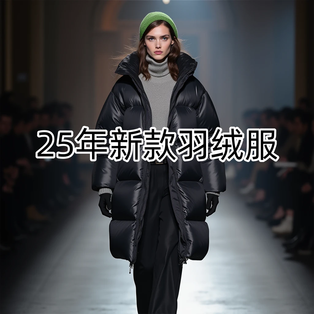 FE931【波波】-25年白鸭绒潮流痞百搭休闲外套时尚奢潮羽绒服