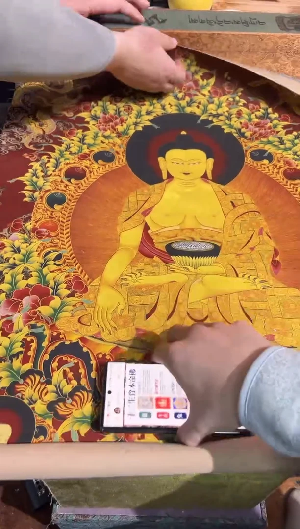 卷轴画卷轴画奥奥的唐卡