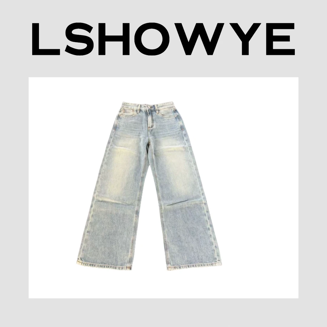LSHOWYE｜ 后口袋手工牛仔裤  BV351