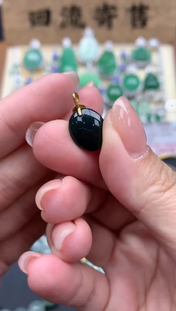 【闪购商品】翡翠颈饰18K金镶嵌150-中国好珍宝