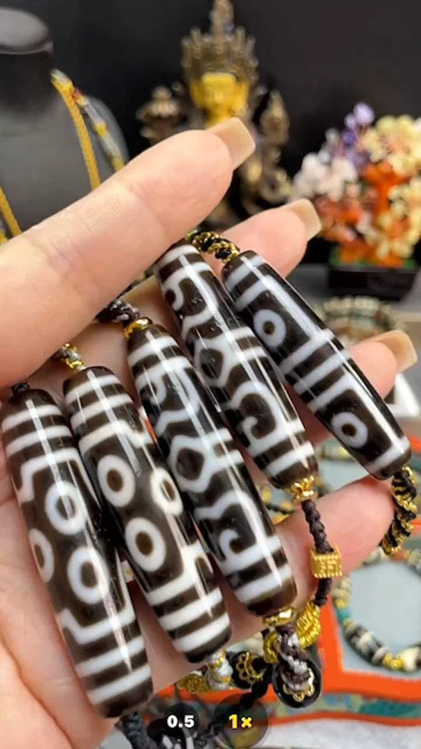 玛瑙/玉髓（覆膜）项链未镶嵌黑白项链（备注图腾）多样性发一