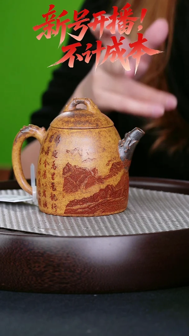 茶壶紫砂宜兴紫砂壶秦权
