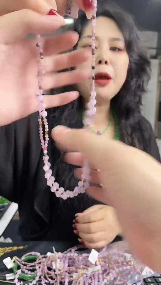 项链锂辉石未镶嵌多样性发其一颜色微差