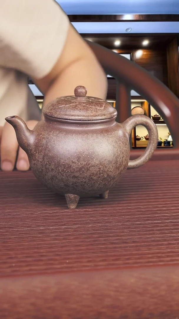 茶壶紫砂260cc顾氏手工紫砂