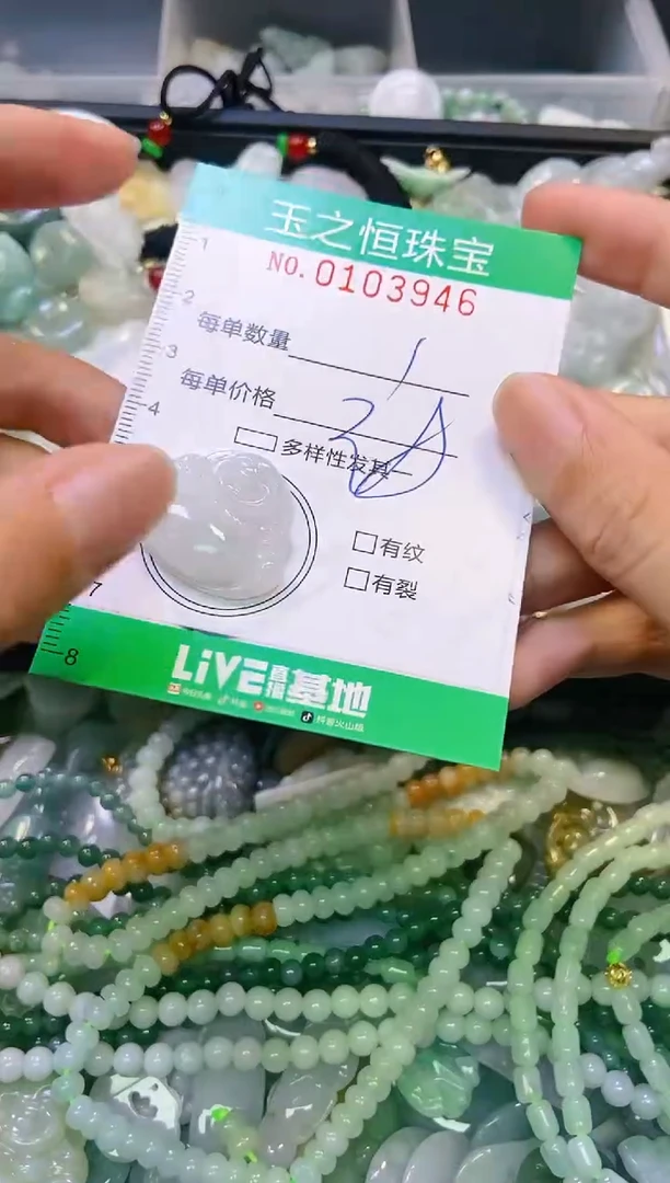 翡翠未镶嵌颈饰闪购0103946