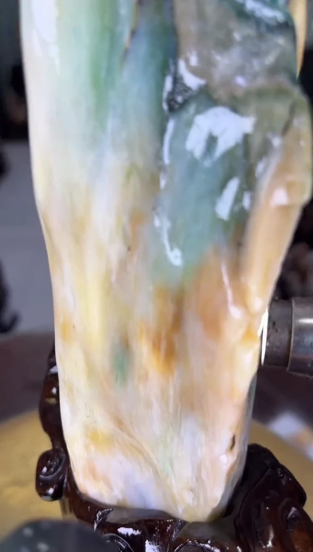 未镶嵌珠宝奇石硅化玉缅甸天然树化玉摆件