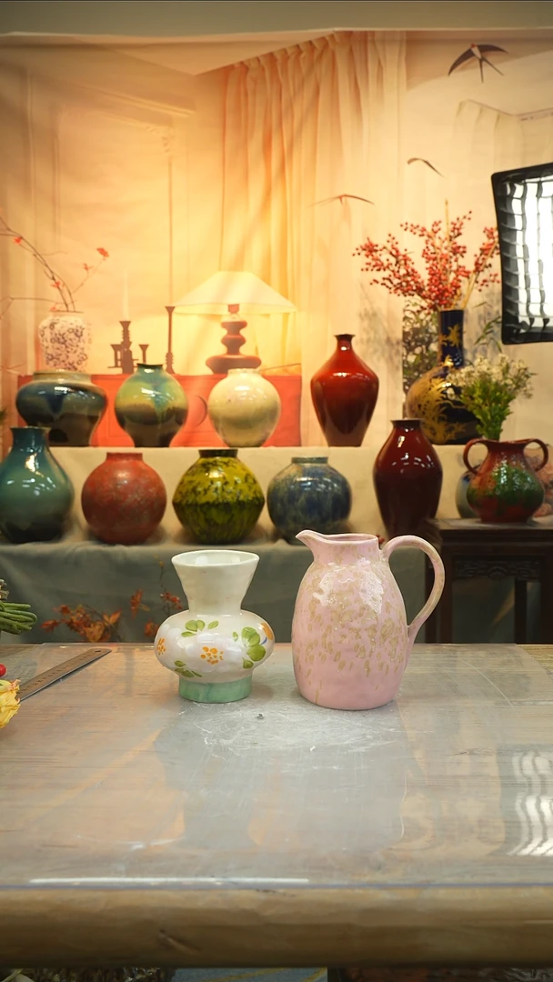 套装 陶瓷花瓶花器