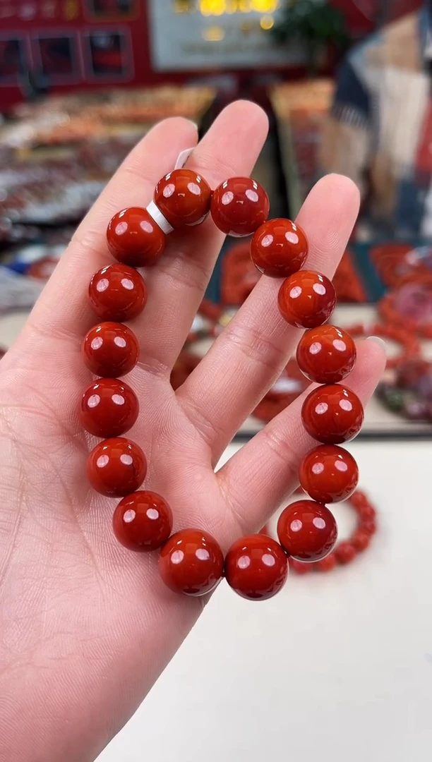 未镶嵌瓦西手串12+南红玛瑙（多样式发其一）