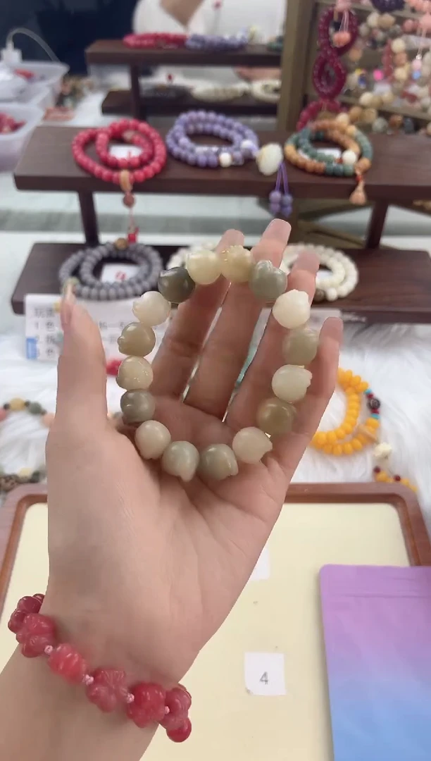 【闪购商品】菩提手串/手链烟灰全猫爪单圈手串