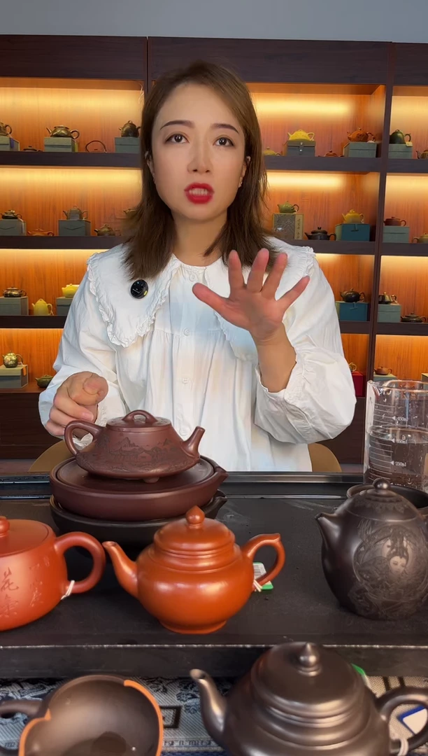 茶壶紫砂溪山清远图纳瓢 底槽清 罗园