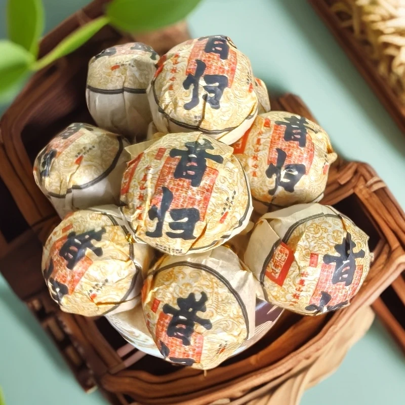 早春【昔归古树】25年昔归古树头春手工龙珠(花香蜜韵)7-8克