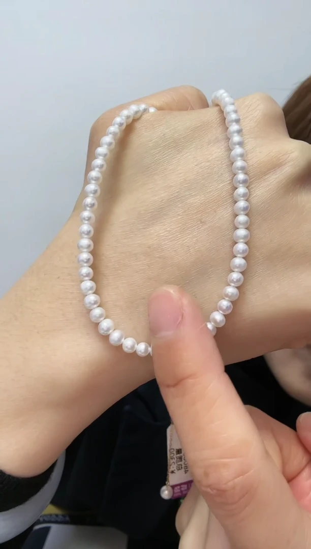 【闪购商品】淡水珍珠D18K金镶嵌小米珠