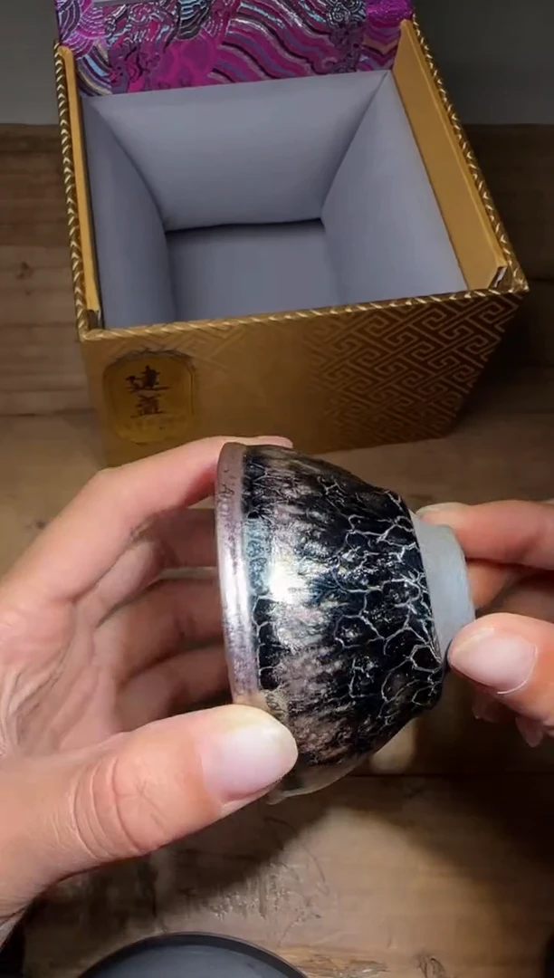 【闪购商品】茶盏李左文精品建盏分398