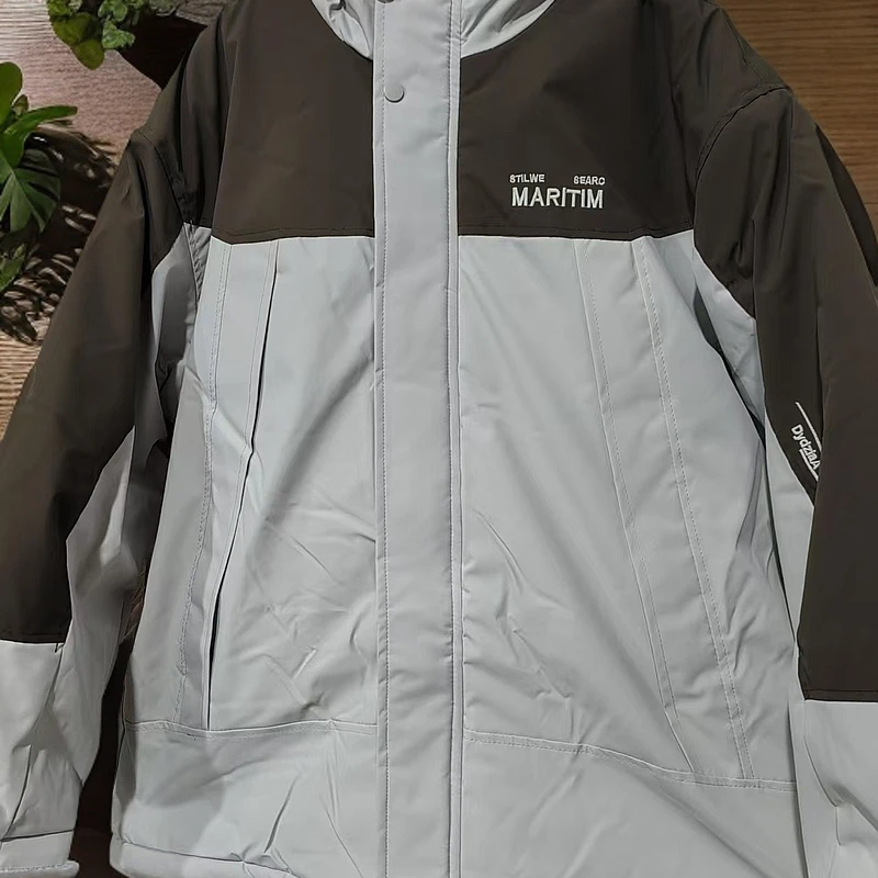 【812-米白拼咖】青少年潮品派克服