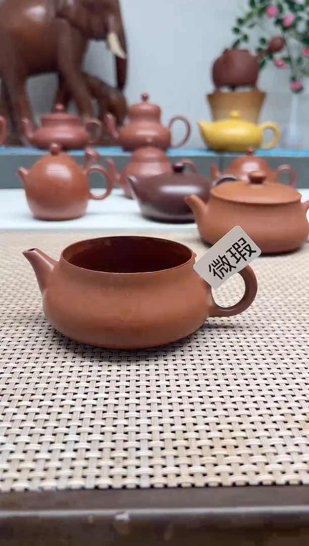 原矿朱泥全手 微瑕明炉 130cc