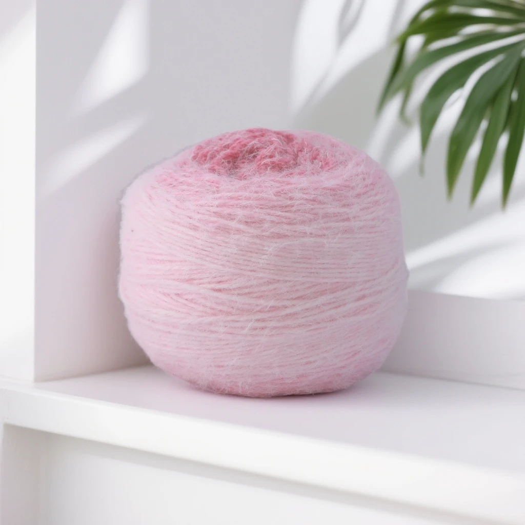 渐变针织毛线手编围巾花束毯子百搭柔软保暖