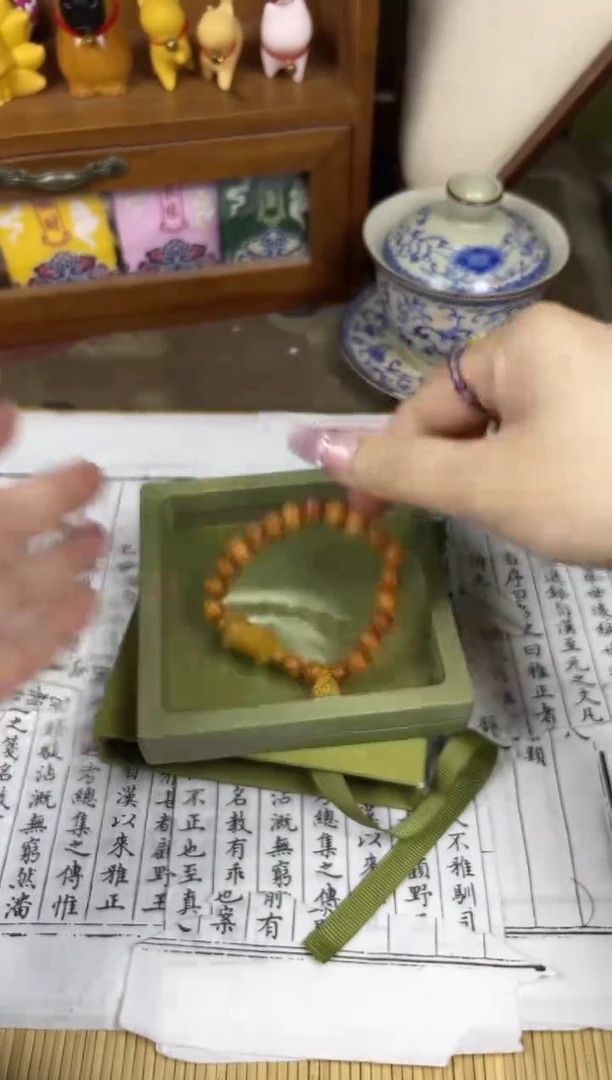 非洲檀香手串/手链菩提木质玉石手串/多发性其一/不带盒子