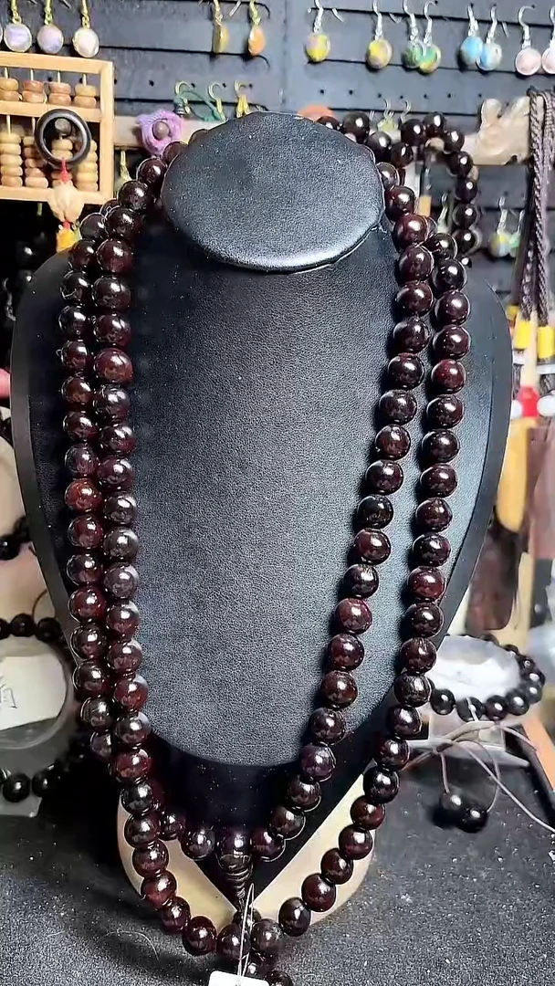 39精品卡12+高山古树无患子108单圈念珠