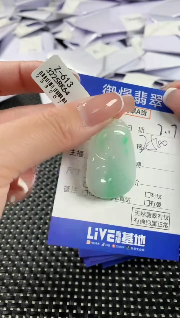 【闪购商品】翡翠颈饰18K金镶嵌翡翠51