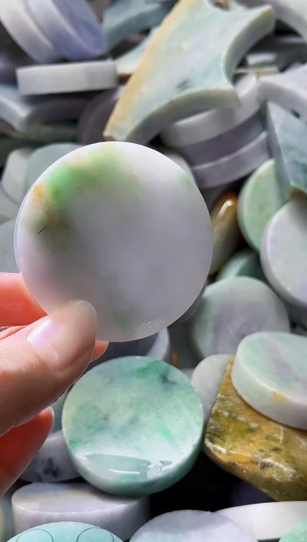 裸石翡翠天然翡翠A货玉 南 932