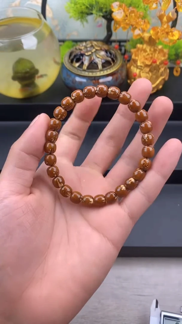 紫金鼠手串紫金鼠实心老型20号