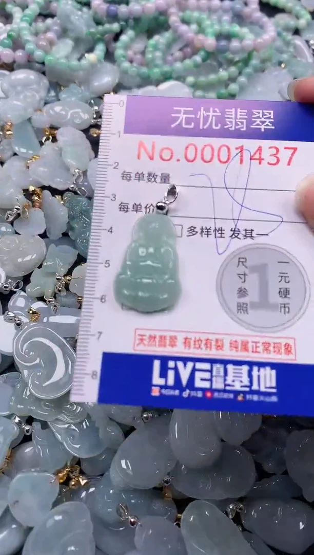 颈饰未镶嵌翡翠1437