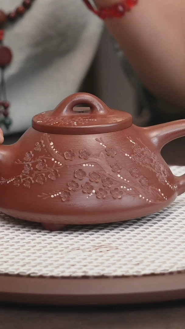 茶壶紫砂龙血砂石瓢