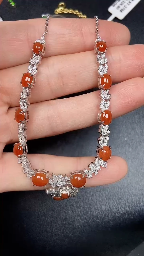 银S925镶嵌戒指翡翠1360