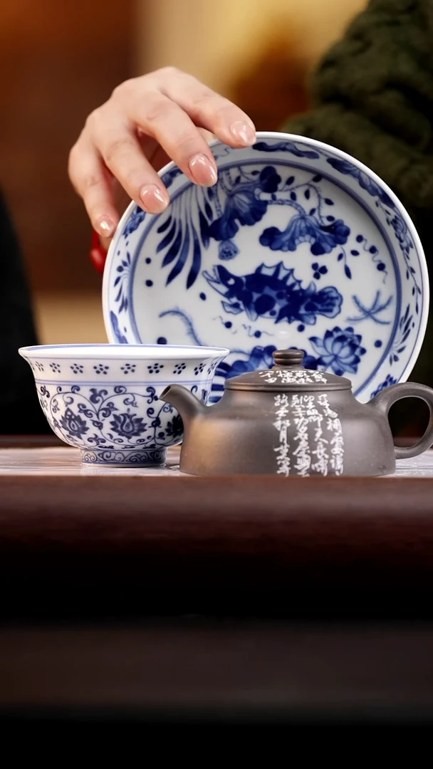 茶壶紫砂古天青满江红