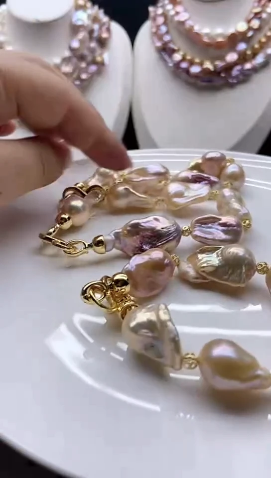 颈饰未镶嵌淡水珍珠1