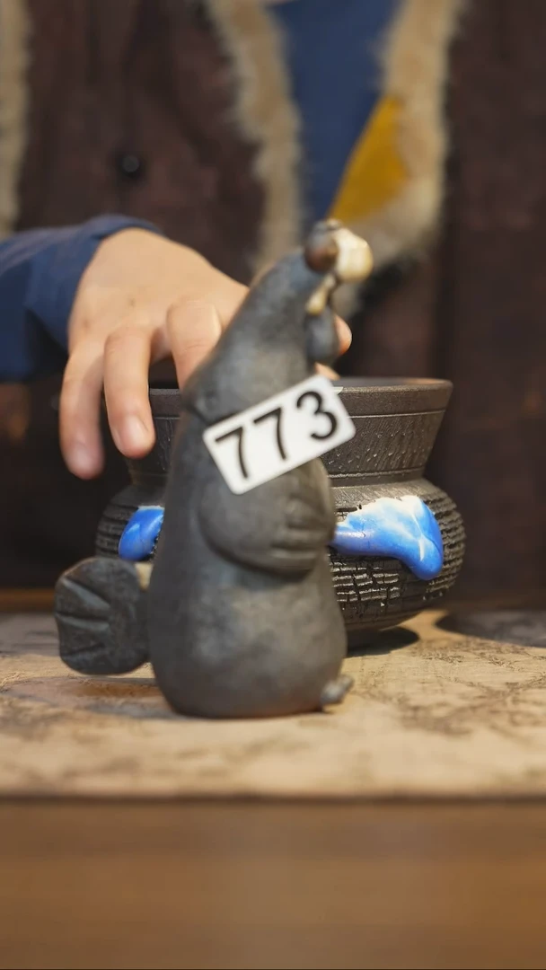 陶瓷茶器茶具茶宠773微瑕