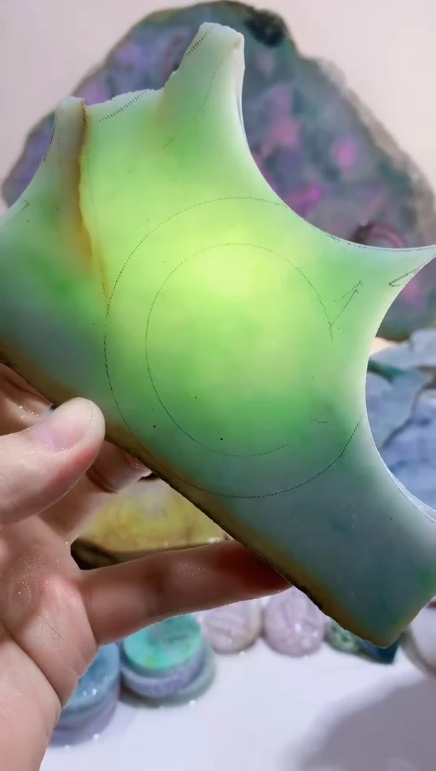 裸石翡翠0蒙0翡翠珠宝719