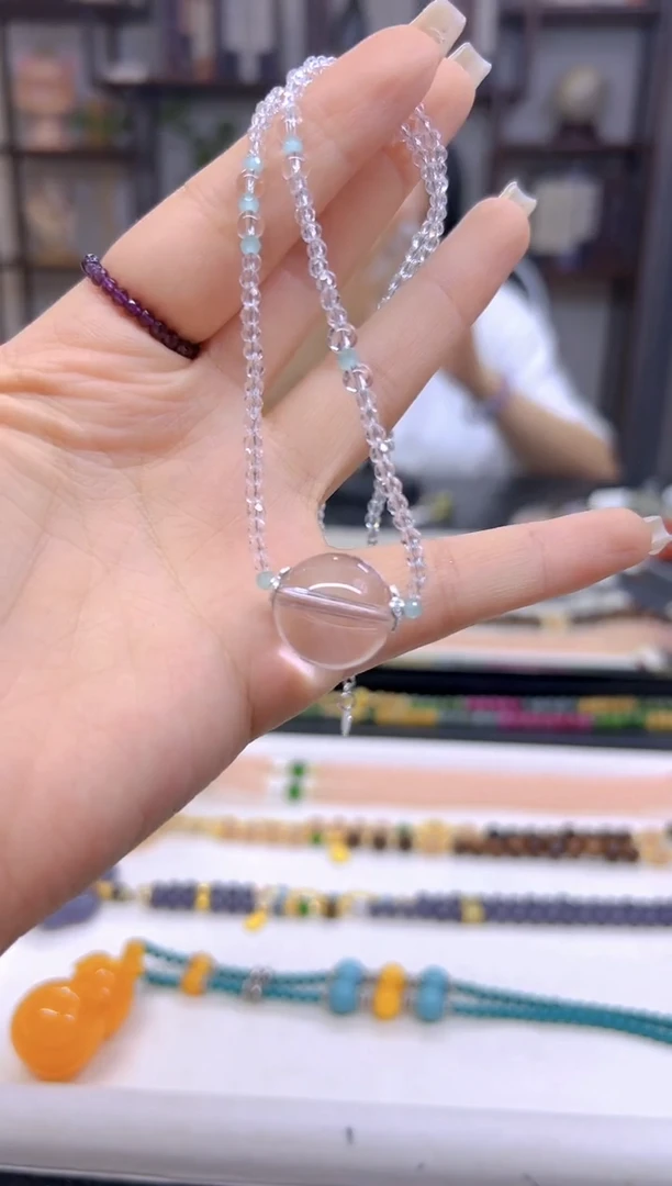 未镶嵌颈饰水晶DIY款X655